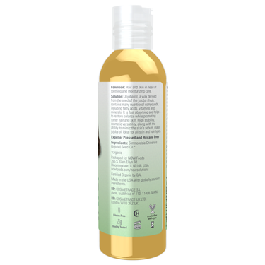 Organic Jojoba Oil - Now Foods